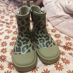 H&M Leopard Rain Boots